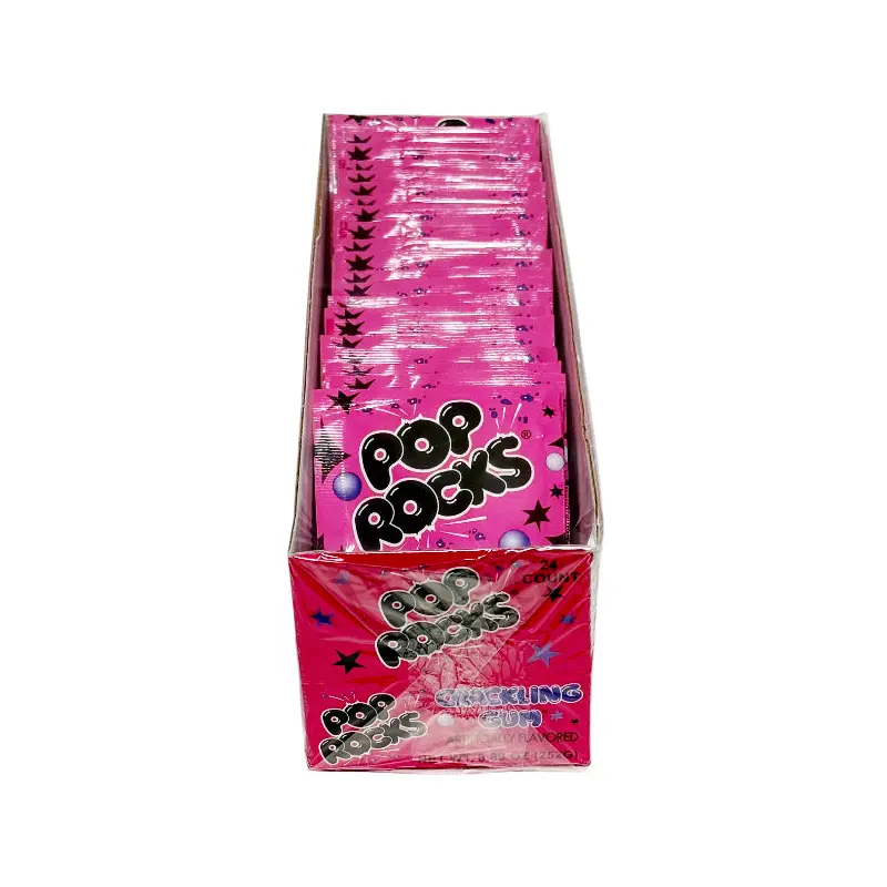 POP ROCKS - CRACKLING BUBBLE GUM 24EA