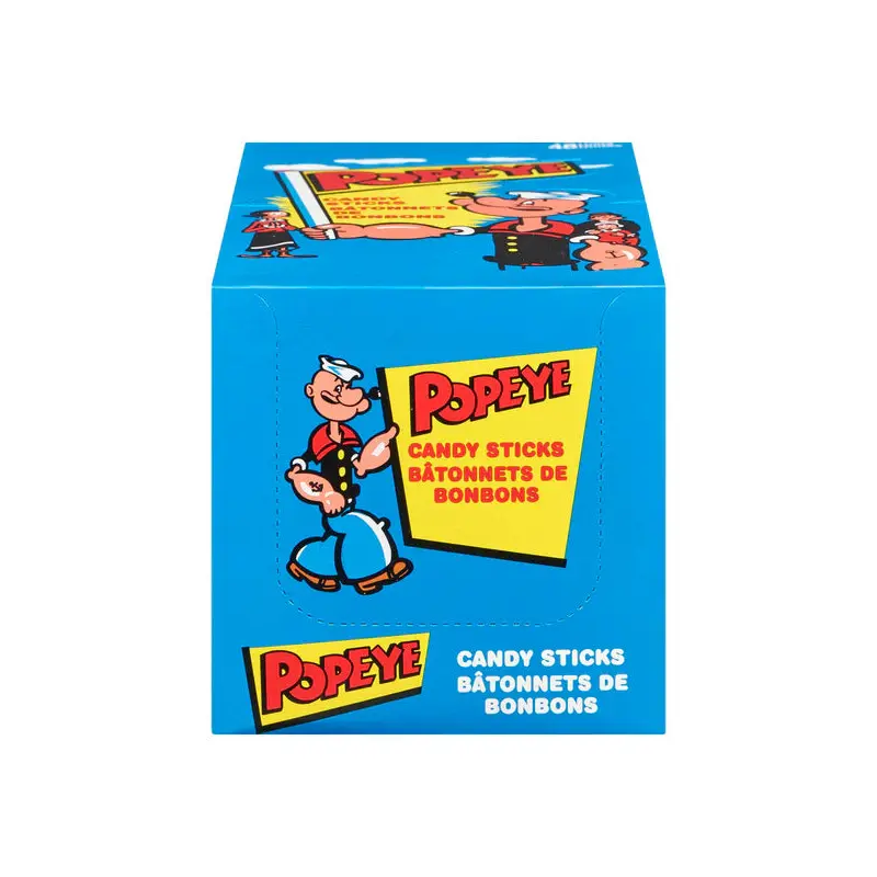 POPEYE - CANDY STICKS 16x48 PACKETS