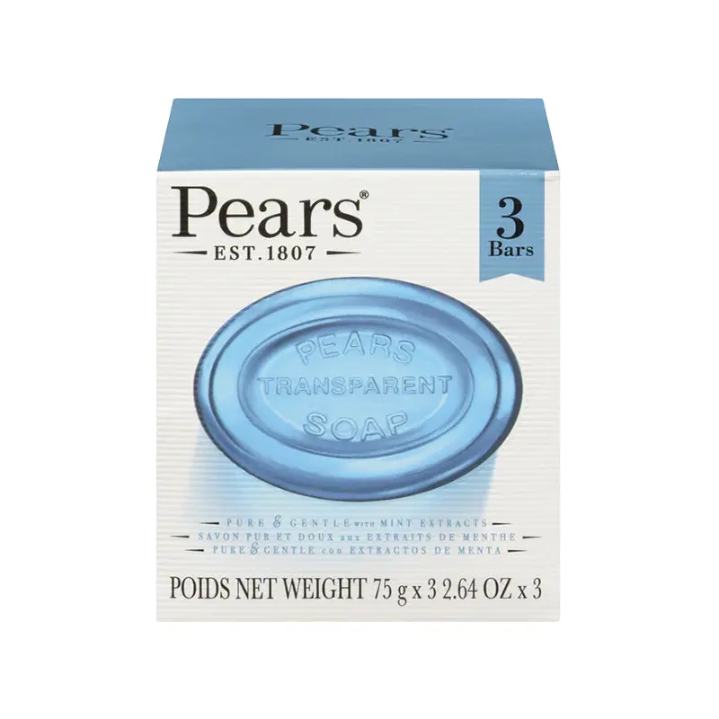 PEARS - TRANSPARENT SOAP 3x75 G
