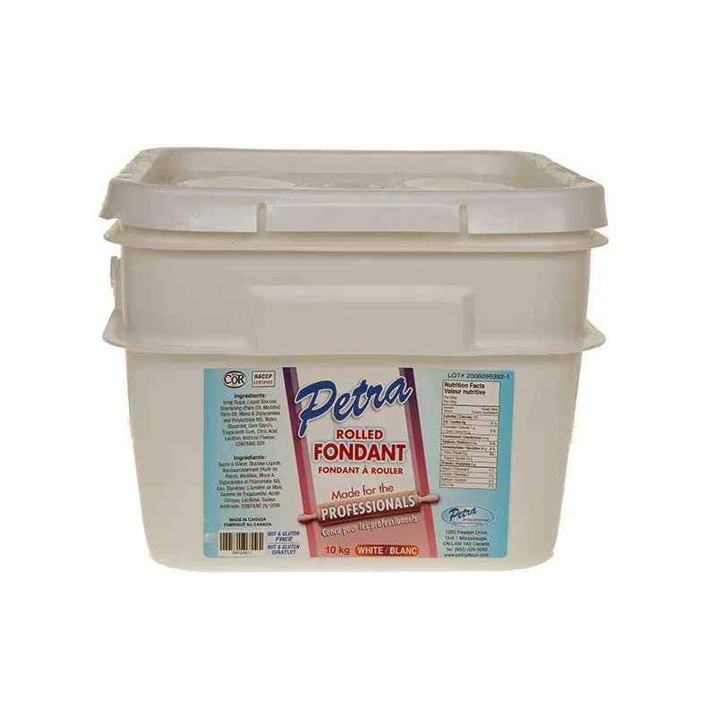 PETRA - WHITE FONDANT 10KG