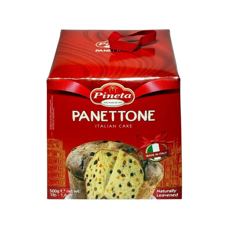 PINETA - PANETTONE TRADITIONAL BOX 500GR