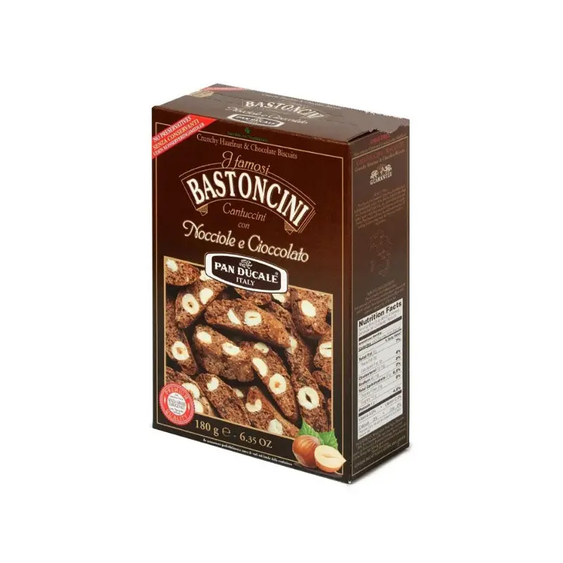 PAN DUCALE - BASTONCINI HAZELNUT & CHOCOLATE 180GR