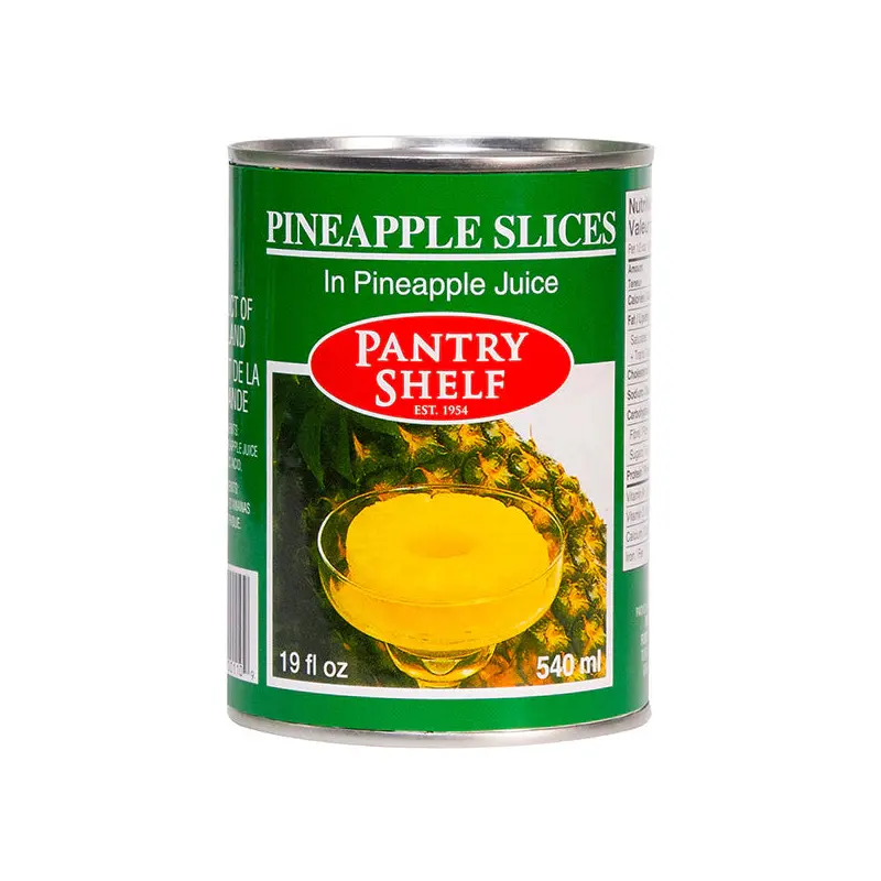 PANTRY SHELF - PINEAPPLE SLICES 24x540 ML
