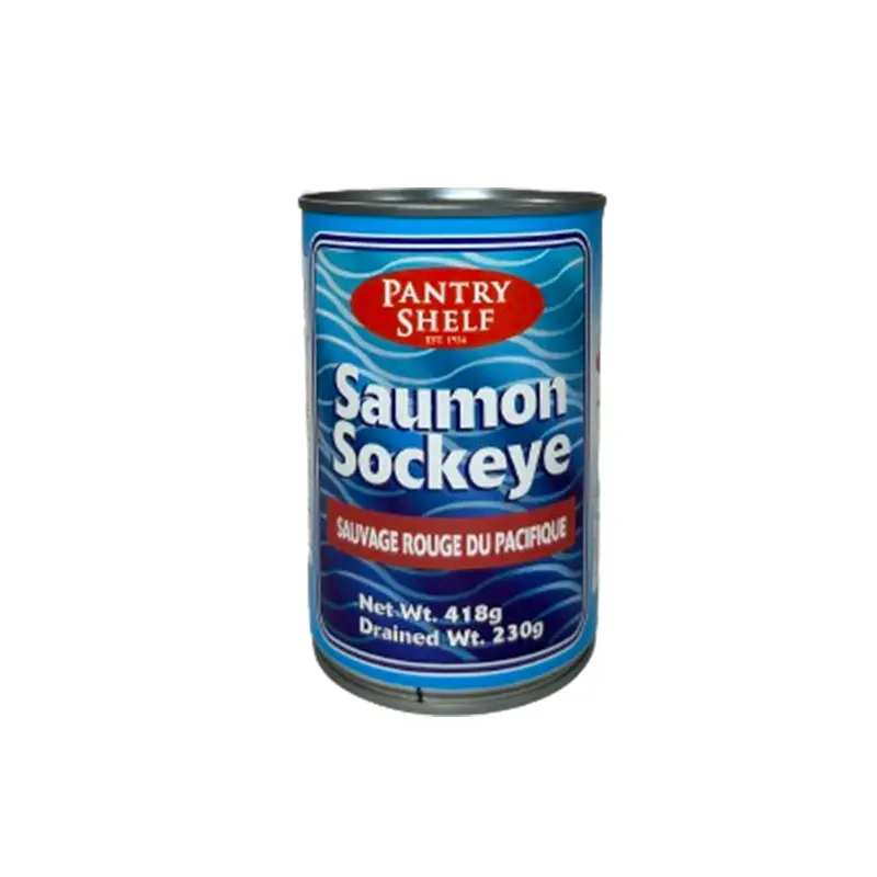 PANTRY SHELF - SALMON SOCKEYE 24x418 GR