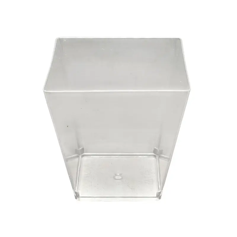PARTY COUTURE - CLEAR SMALL SQUARE BOWL 8PK