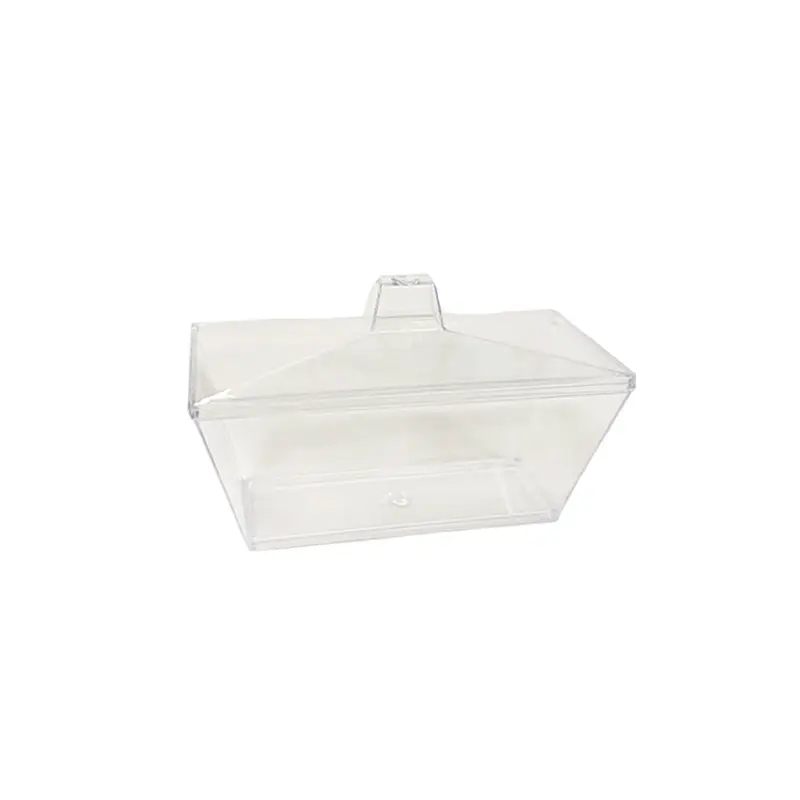 PARTY COUTURE - MEDIUM RECTANGLE BOWL W/COVER 6PK