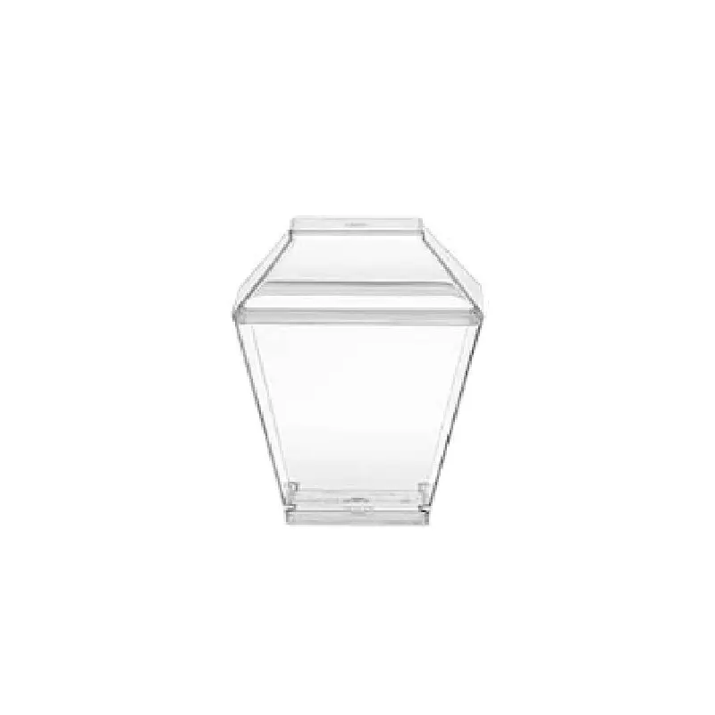 PARTY  COUTURE - MEDIUM SQUARE MOUSSE CUP W/COVER 8PK