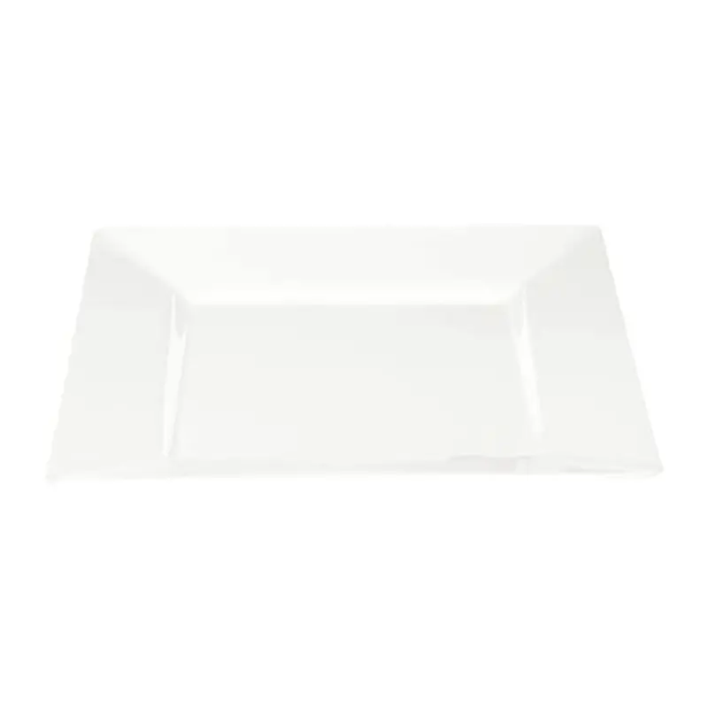 PARTY  COUTURE - WHITE SQUARE PLATES 6.5IN 10PK