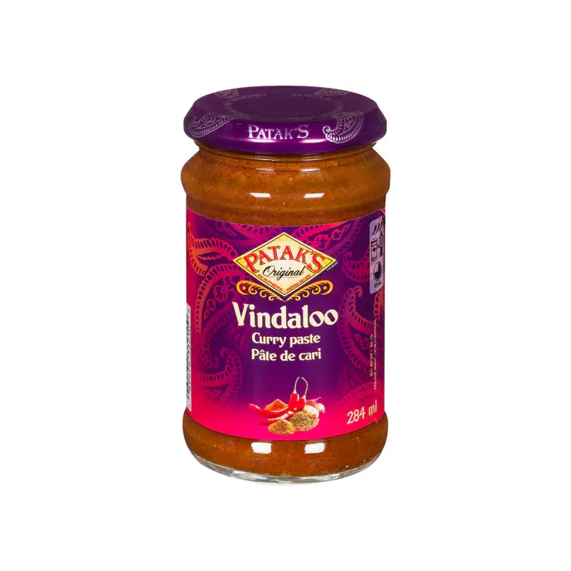 PATAKS - CURRY PASTE VINDALOO GB 6x284 ML