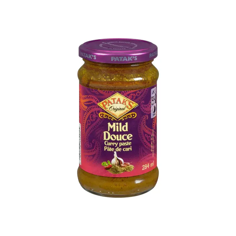 PATAKS - MILD CURRY PASTE GB 6x284 ML