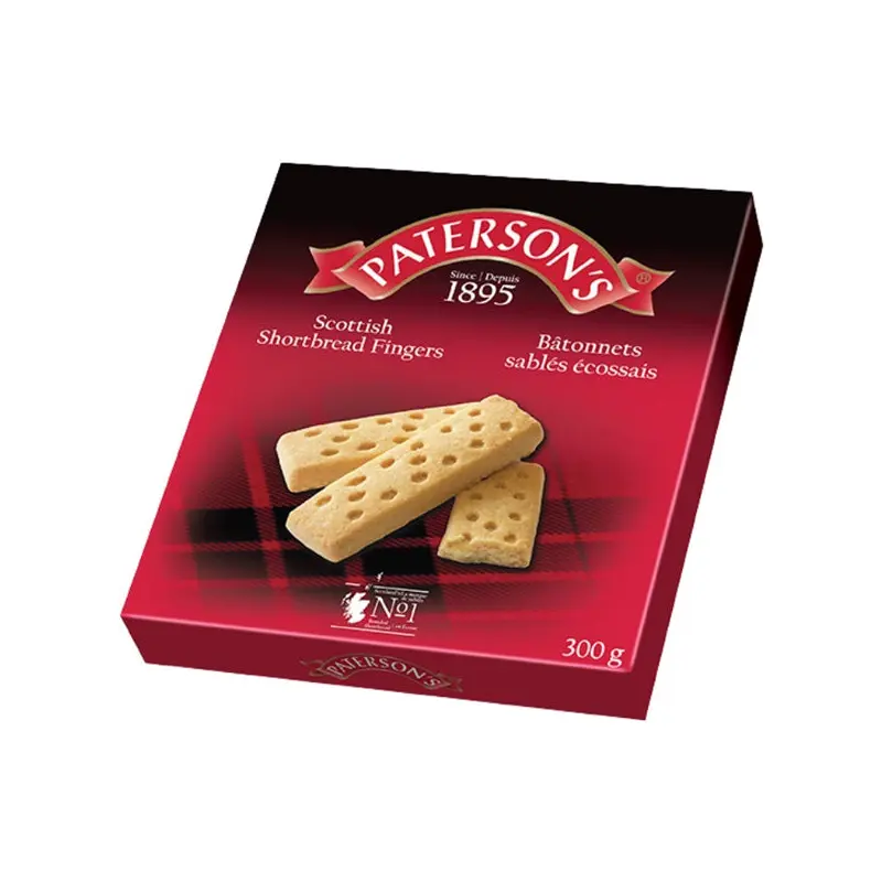 PATERSONS - SCOTTISH SHORTBREAD FINGERS 14x300 GR