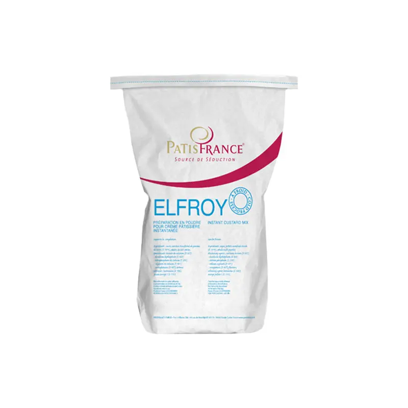 PATISFRANCE - ELFROY CUSTARD CREAM POWDER COLD PROCESS 5KG