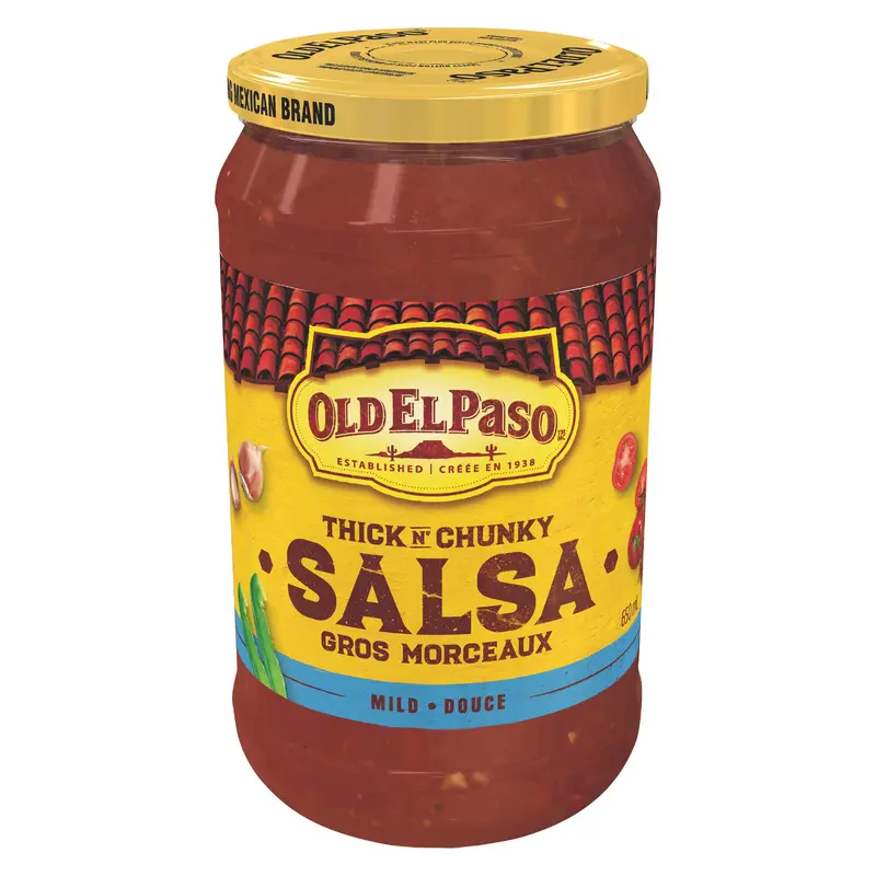 OLD EL PASO - THICK CHUNKY MILD SALSA 650ML