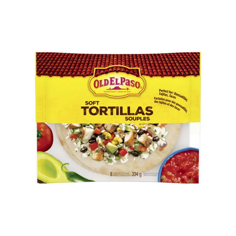 OLD EL PASO - TORTILLAS-LARGE 334G