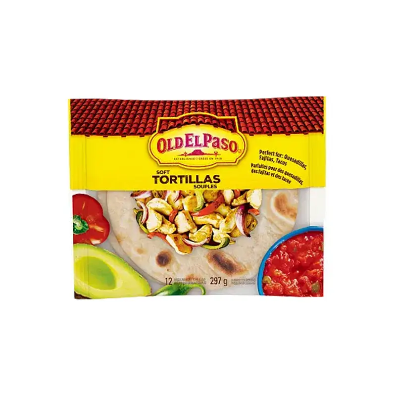OLD EL PASO - TORTILLAS-MEDIUM 297G