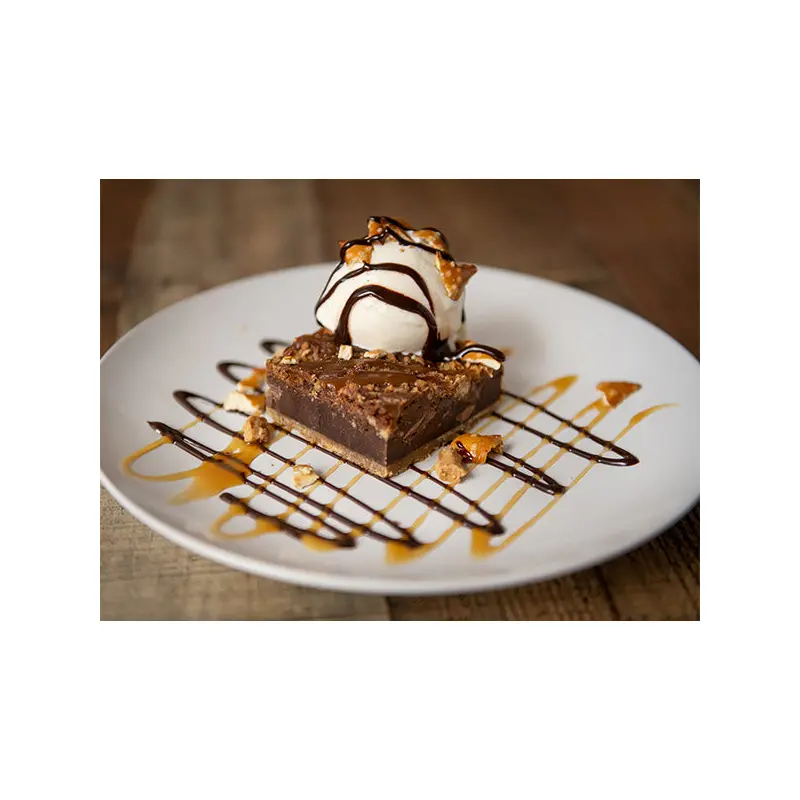 ORIGINAL CAKERIE - SALTED CARAMEL PRETZEL BROWNIE 24 CUT 141OZ