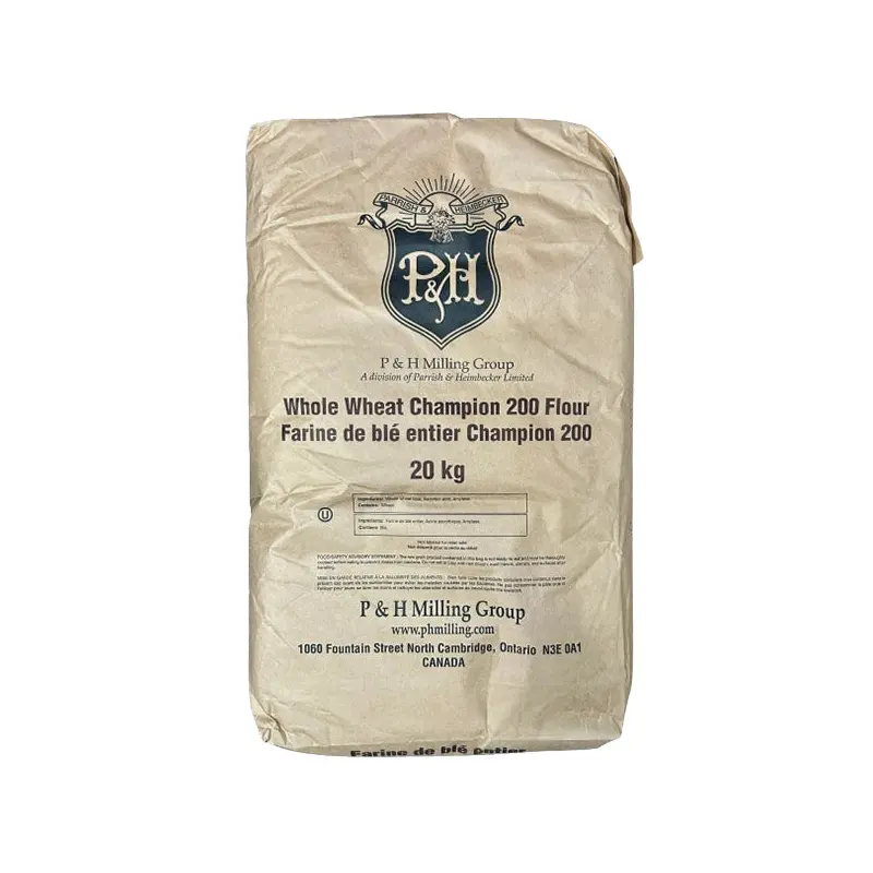 P&H - WHOLE WHEAT CHAMPION 200 FLOUR 20KG