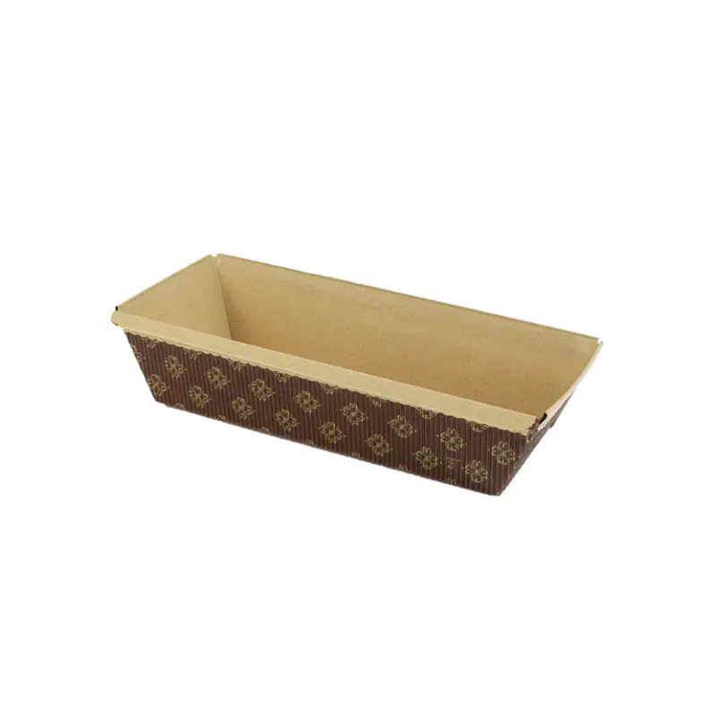 NOVACART - RECTANGULAR BAKING MOLD 7"X3" 300/CASE