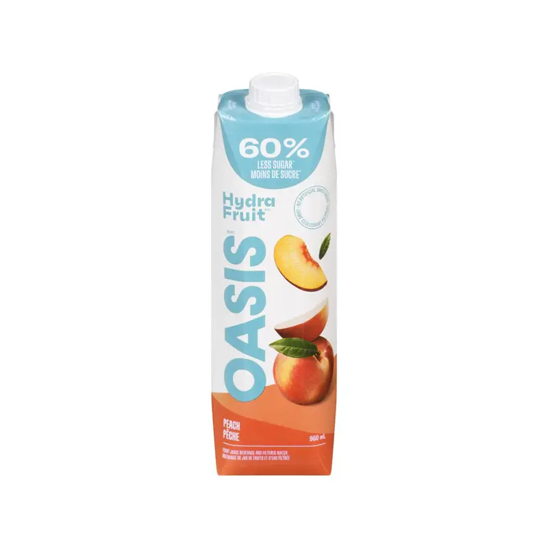OASIS - HYDRAFRUIT PEACH 12x960 ML