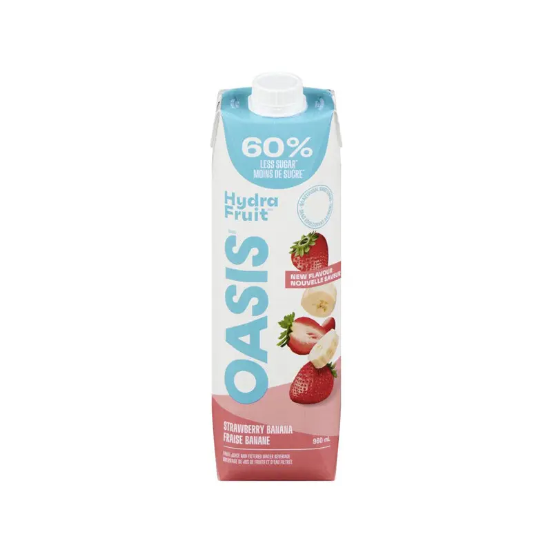 OASIS - HYDRAFRUIT STRAWBERRY BANANA JUICE 960ML