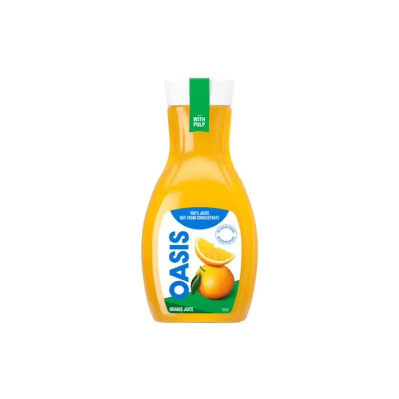 OASIS - PREMIUM ORANGE JUICE WITH PULP 1.5LT