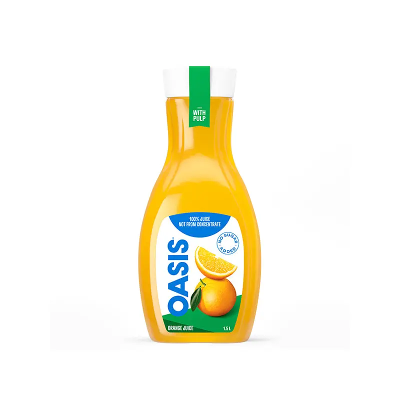 OASIS - PREMIUM ORANGE JUICE WITH PULP 8x1.5 LT