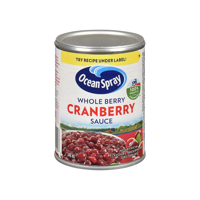 OCEAN SPRAY - WHOLE CRANBERRY 24x348 ML
