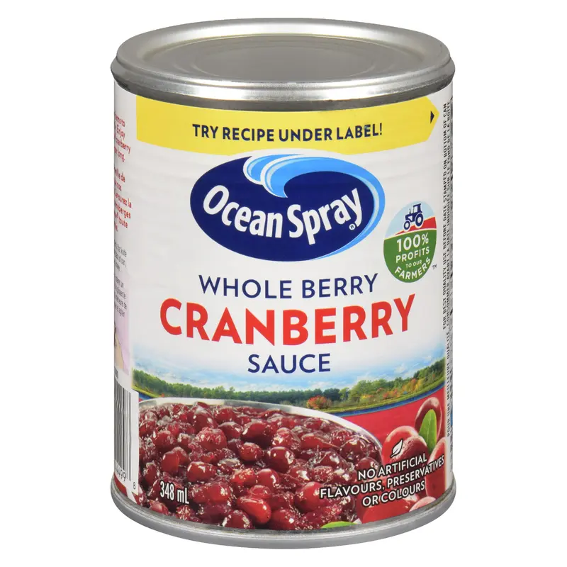 OCEAN SPRAY - WHOLE CRANBERRY 348ML