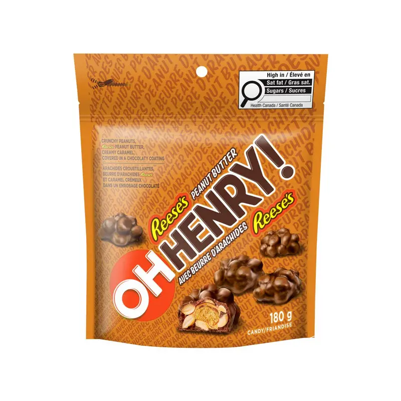 OH HENRY - PEANUT BUTTER BITES 180GR
