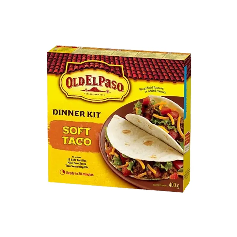OLD EL PASO - HARD & SOFT TACO 12x379 GR
