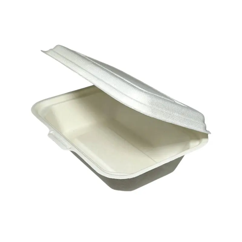 NEW WAVE - 7x5x3 SUGARCANE & BAMBOO CLAMSHELL 125EA