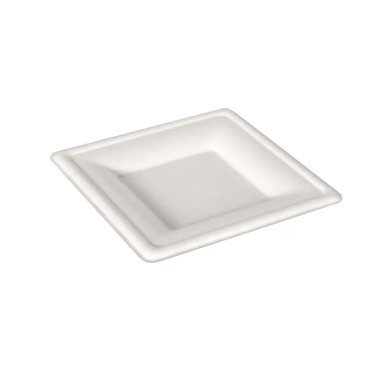 NEWWAVE - BAMBOO 10" BAGASSE SQUARE PLATES 10x50 EA