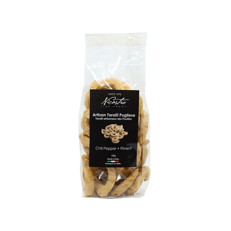 NICASTRO - ARTISAN TARALLI  WITH ITALIAN HOT PEPPER 24x300 GR