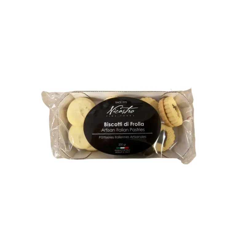 NICASTRO - SHORTBREAD FROLLA COOKIES 200GR
