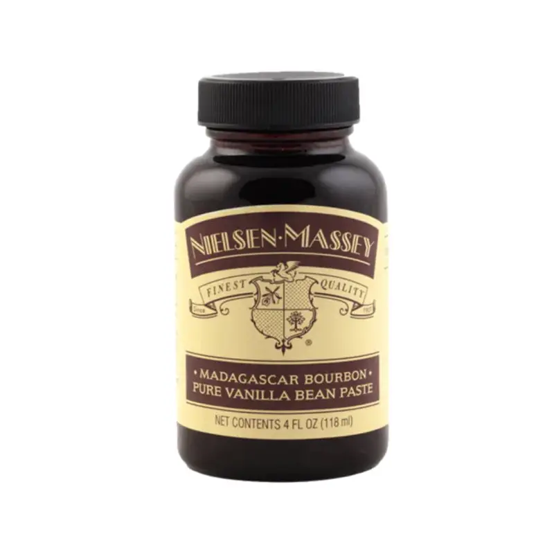 NIELSEN MASSEY - 4oz MADAGASCAR BOURBAN PURE VANILLA BEAN PASTE 6x118 ML