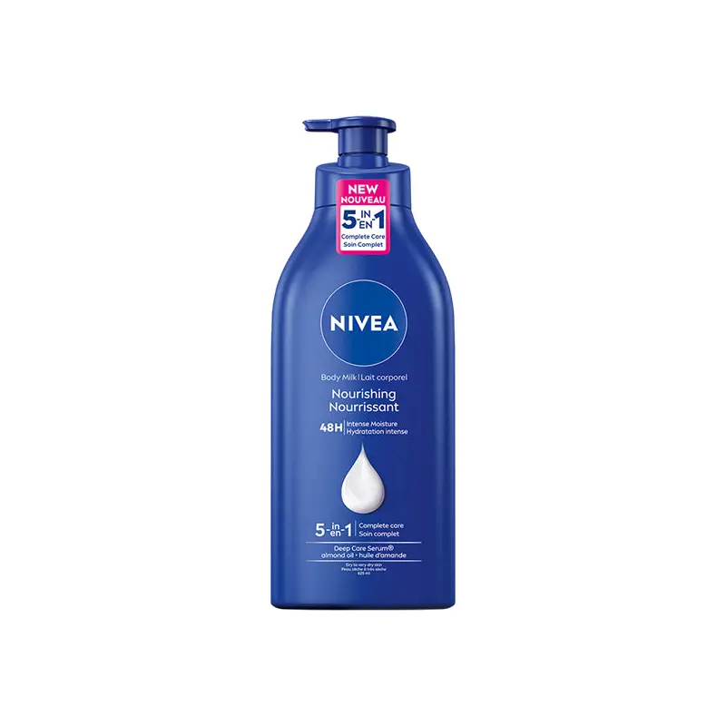 NIVEA - BODY LOTION NOURISHING MILK 625ML