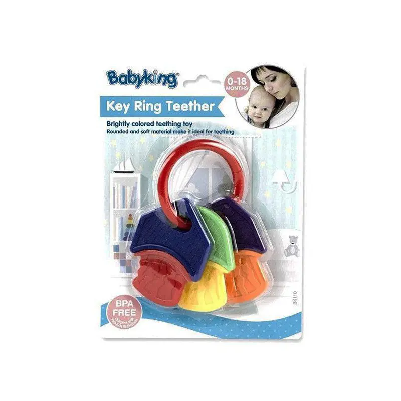BABIES - CRIBMATES KEY RING TEETHER EA