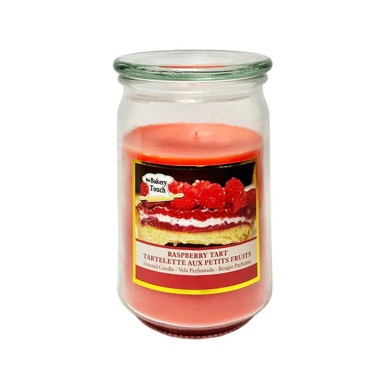 BAKERY SHOP - RASPBERRY TART JAR CANDLE 15OZ