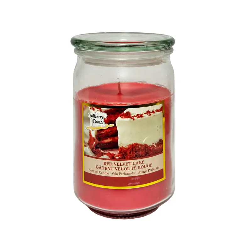 BAKERY SHOP - RED VELVET CAKE JAR CANDLE 15OZ