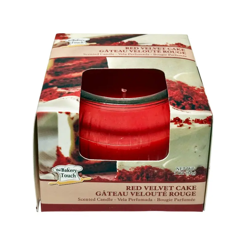 BAKERY SHOP - RED VELVET CAKE JAR CANDLE 3OZ