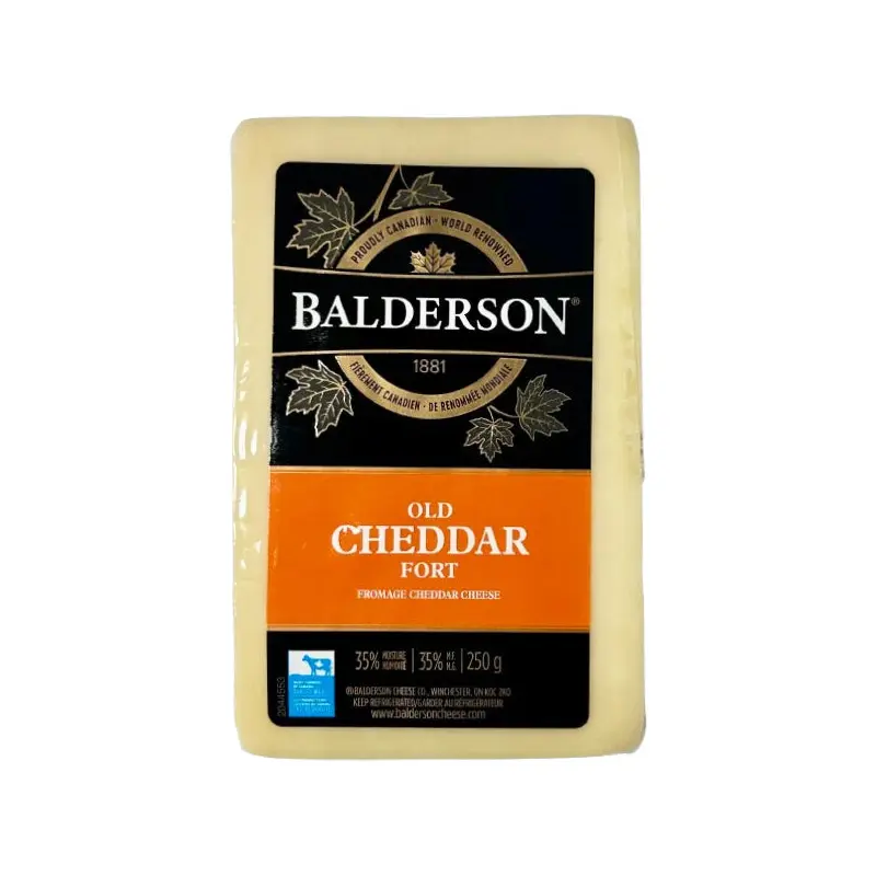 BALDERSON - WHITE CHEDDAR EXTRA OLD FW 12x250 GR