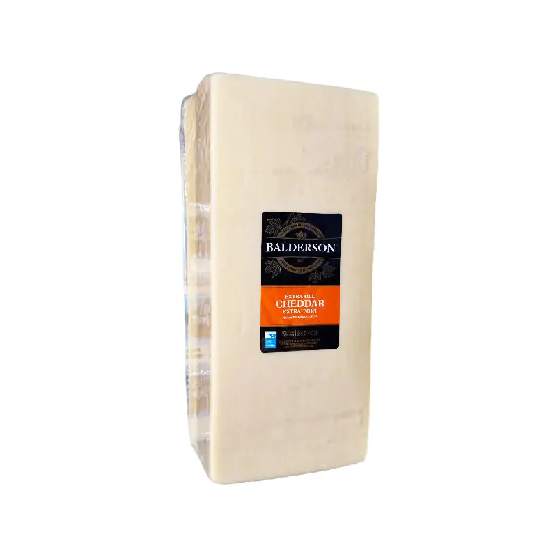 BALDERSON - WHITE EXTRA OLD CHEDDAR PER KG
