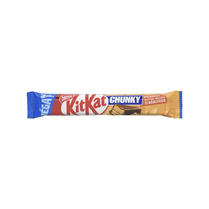 NESTLE - KITKAT CHUNKY PEANUT BUTTER KING SIZE 24x68 GR