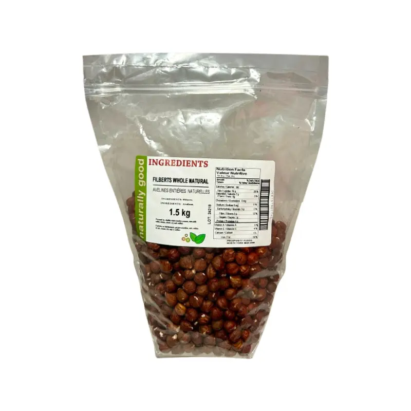 NATURALLY GOOD - FILBERTS NATURAL WHOLE 2x1.5 KG