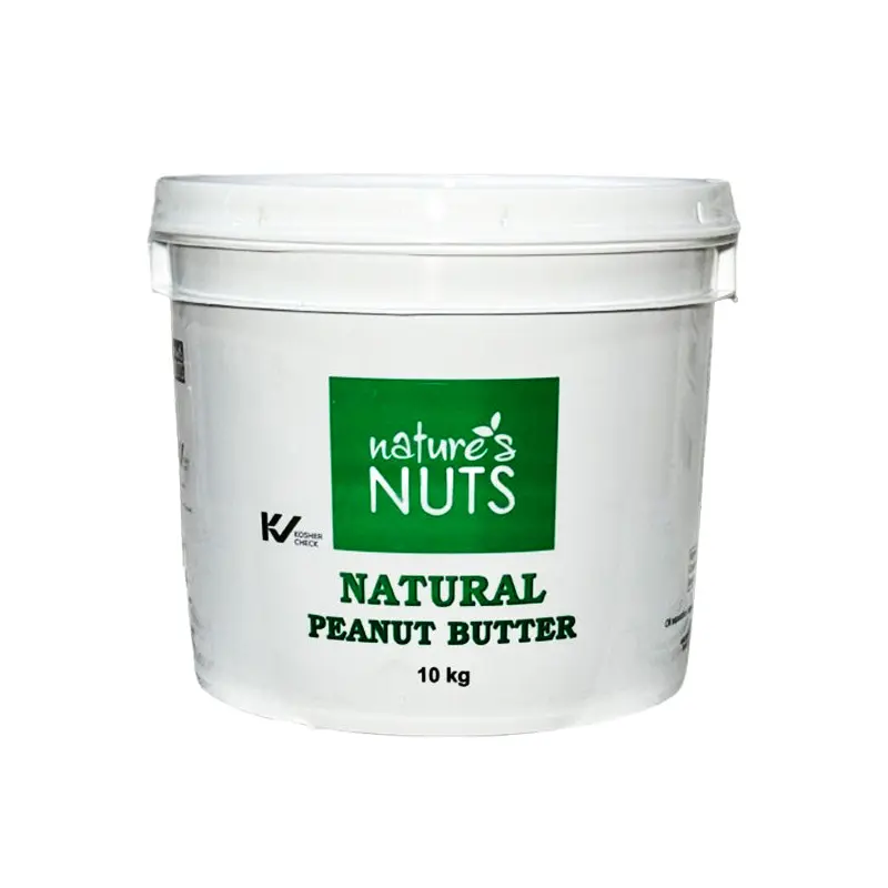 NATURE'S NUTS - PEANUT BUTTER NATURAL SMOOTH 10KG