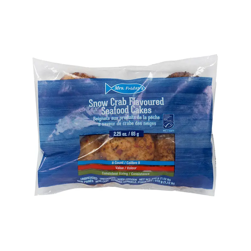 MRS. FRIDAY'S - SEAFOOD CRAB CAKE 9x2.25 OZ