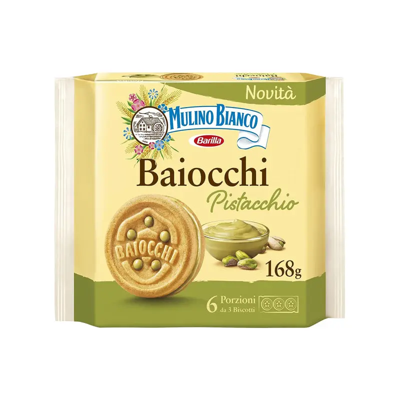 MULINO BIANCO - PISTACCHIO COOKIES 6x28 GR