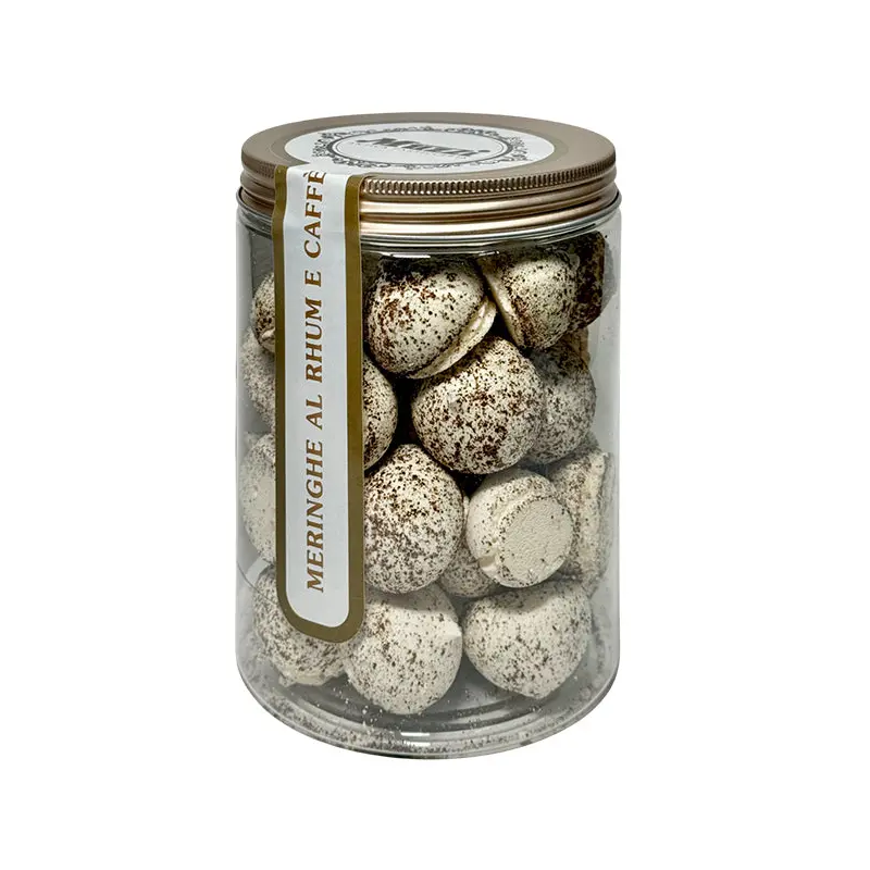 MUZZI - RUM & COFFEE MERINGUES IN JAR 90GR