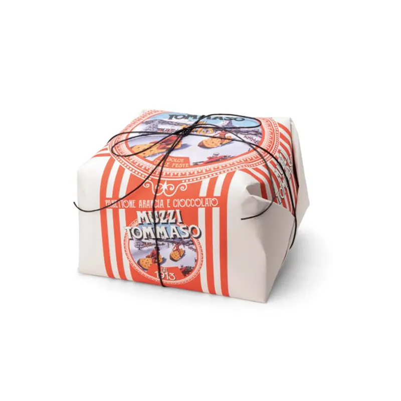 MUZZI TOMMASO - PANETTONE ORANGE & CHOCOLATE 500GR