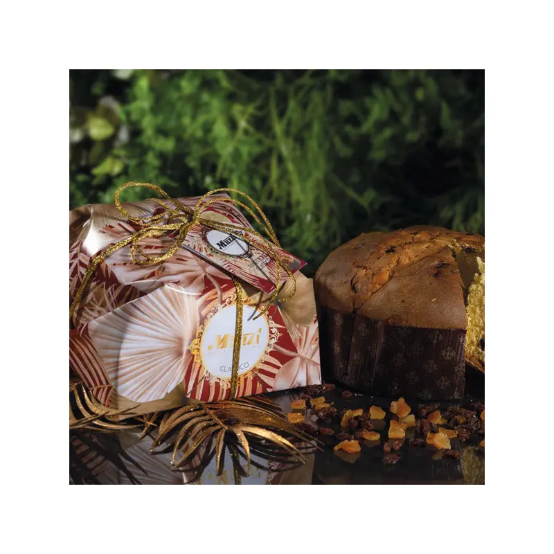 MUZZI - TRADITIONAL PANETTONE HAND WRAPPED 1KG